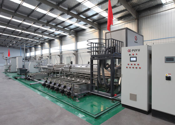中国 産業アルミニウム棚ミラーのガラス コーティングのための 1600 の mm のガラス洗濯機 サプライヤー